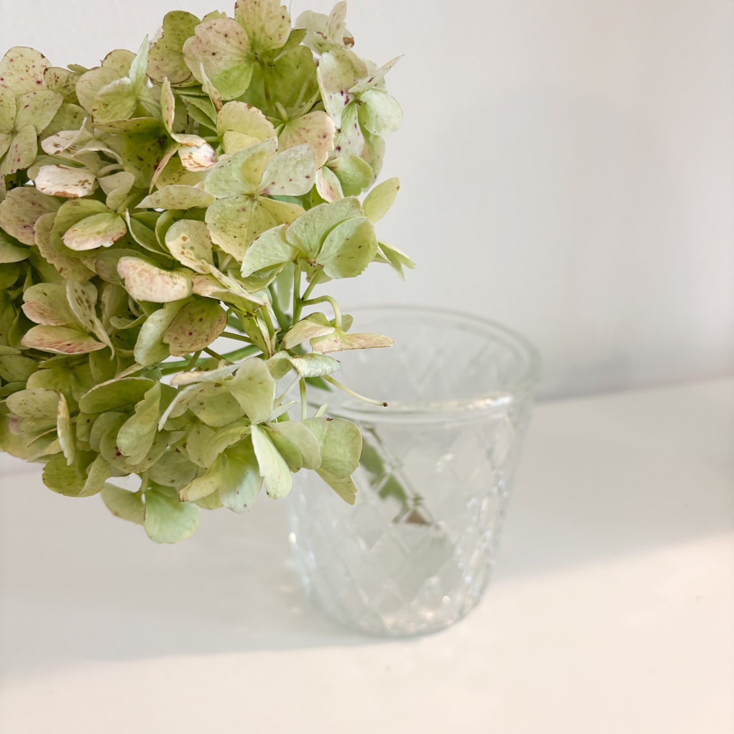 Lumina Handcrafted Clear Crystal Glass Vase