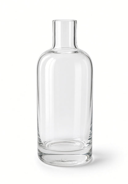 Bliss Tall Clear Glass Apothecary Bottle Bud Vase