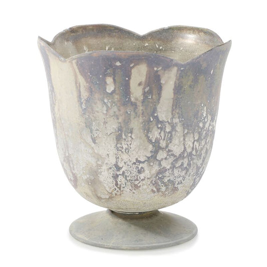 Caleta Rustic Antique Glass Vase