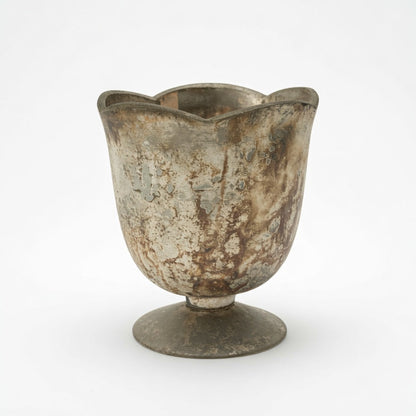 Caleta Rustic Antique Glass Vase