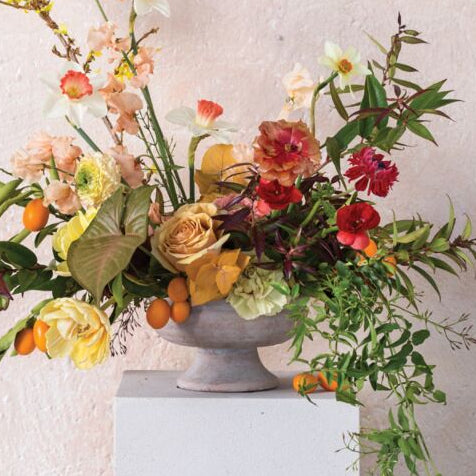 Fleur Handmade Ceramic Compote Vase