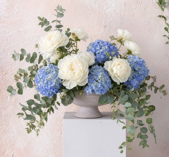 Fleur Handmade Ceramic Compote Vase