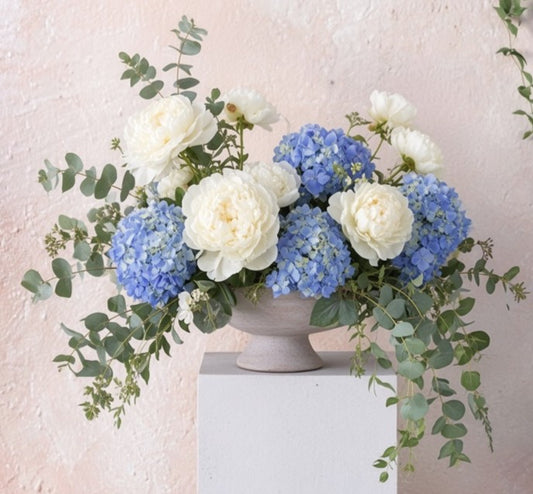 Fleur Handmade Ceramic Compote Vase