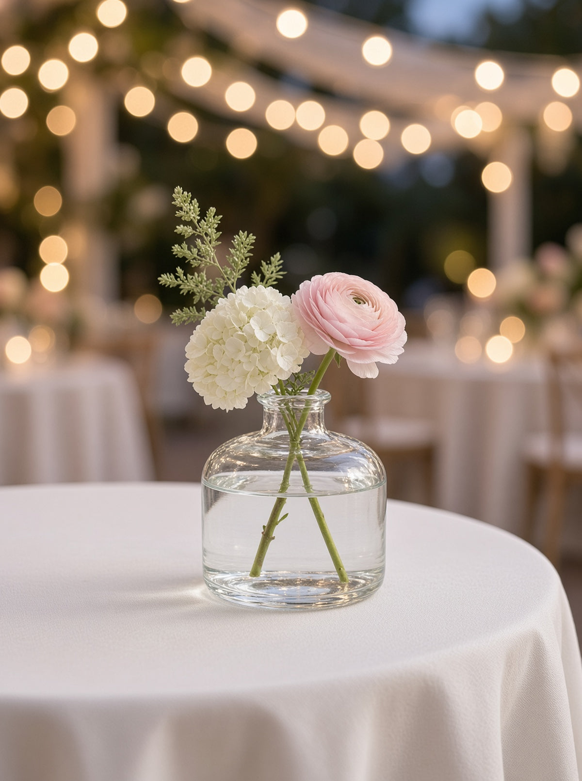Posey Clear Glass Bud Vase Bottle Set (SET OF 3)
