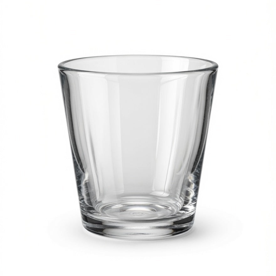 Susie Large Clear Glass Bucket Vase