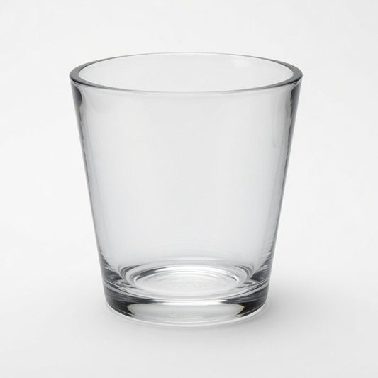 Susie Large Clear Glass Bucket Vase