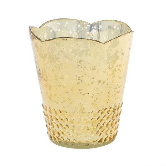 Verdant Stunning Mercury Glass Vase Vessel